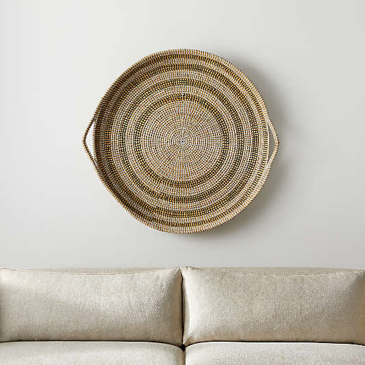 Dana Round Basket Wall Art