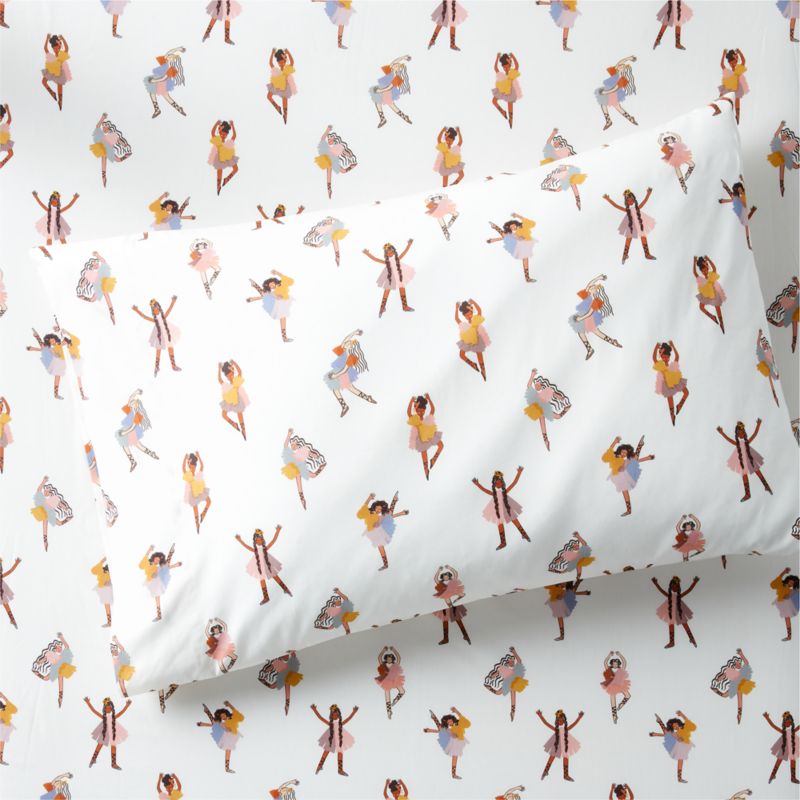 Dancer Organic Cotton Kids Pillowcase