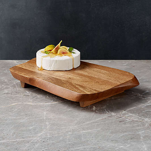 Dario Small Elevated Wood Serving Board