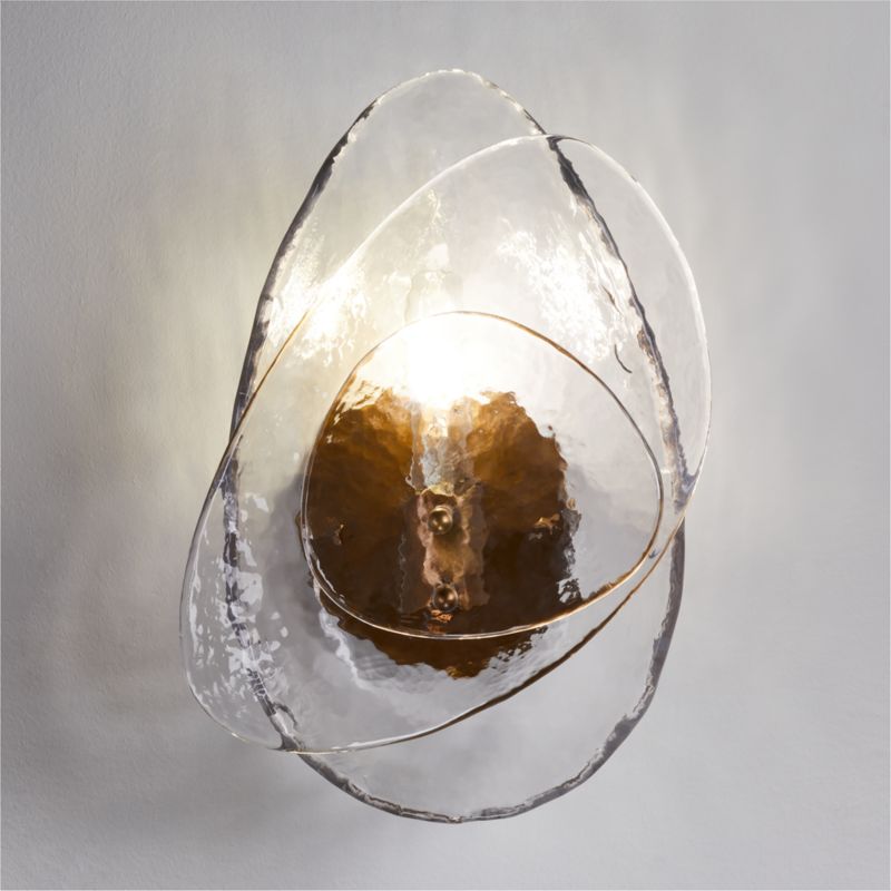 Darya Layered Glass Wall Sconce Light - image 0 of 6