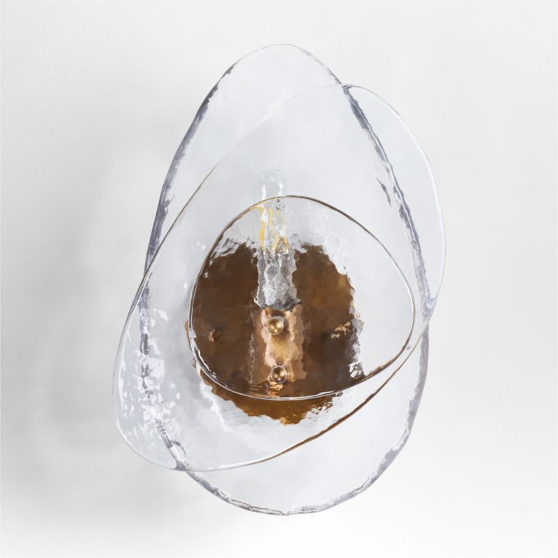 Darya Layered Glass Wall Sconce Light - image 3 of 6