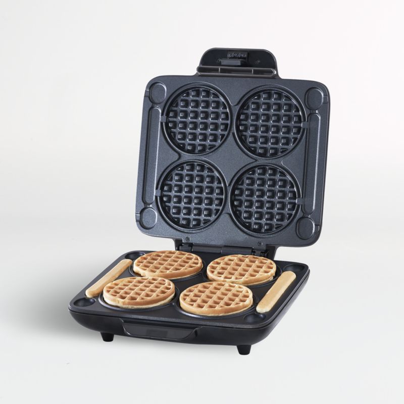 Dash Graphite Multi Mini Waffle Maker + Reviews Crate & Barrel