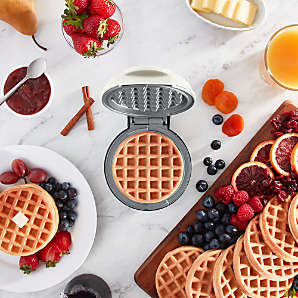 Crate&Barrel Dash ® Graphite Multi Mini Waffle Maker