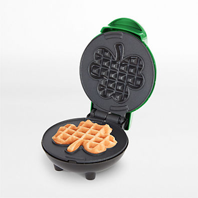 View Dash ® Mini Shamrock Waffle Maker details