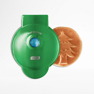 View Dash ® Christmas Tree Mini Waffle Maker details