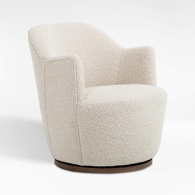 Valen Swivel Accent Chair + Reviews Crate & Barrel Canada