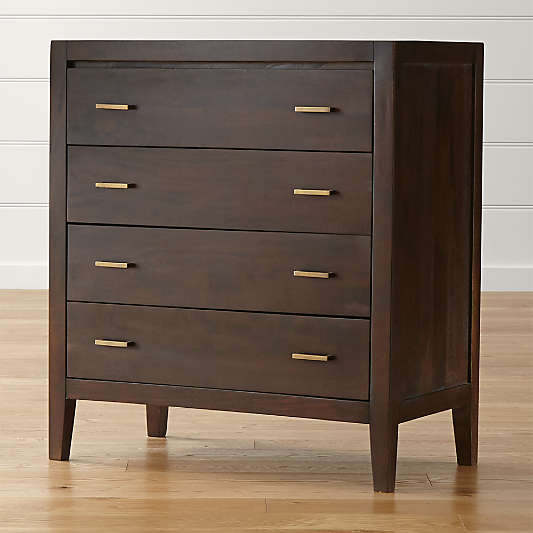 Dawson Clove 4-Drawer Chest