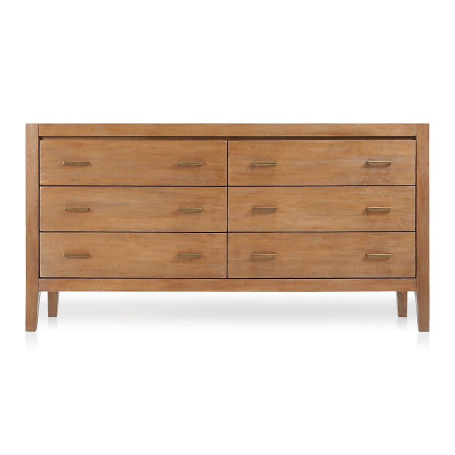 Light colored wood deals dresser