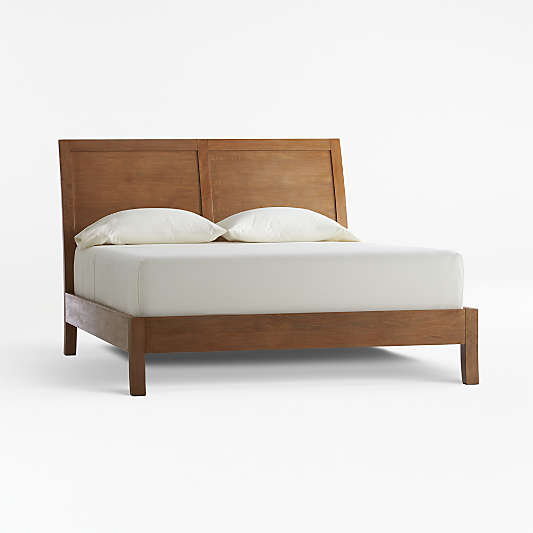 Dawson Grey Wash Sleigh Bed