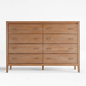 Light wash 2024 wood dresser