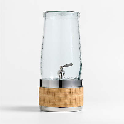 Dax 1.75-Gallon Drink Dispenser with Amici Stand Set