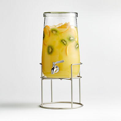 View Dax 1.75-Gallon Drink Dispenser with Silver Stand details