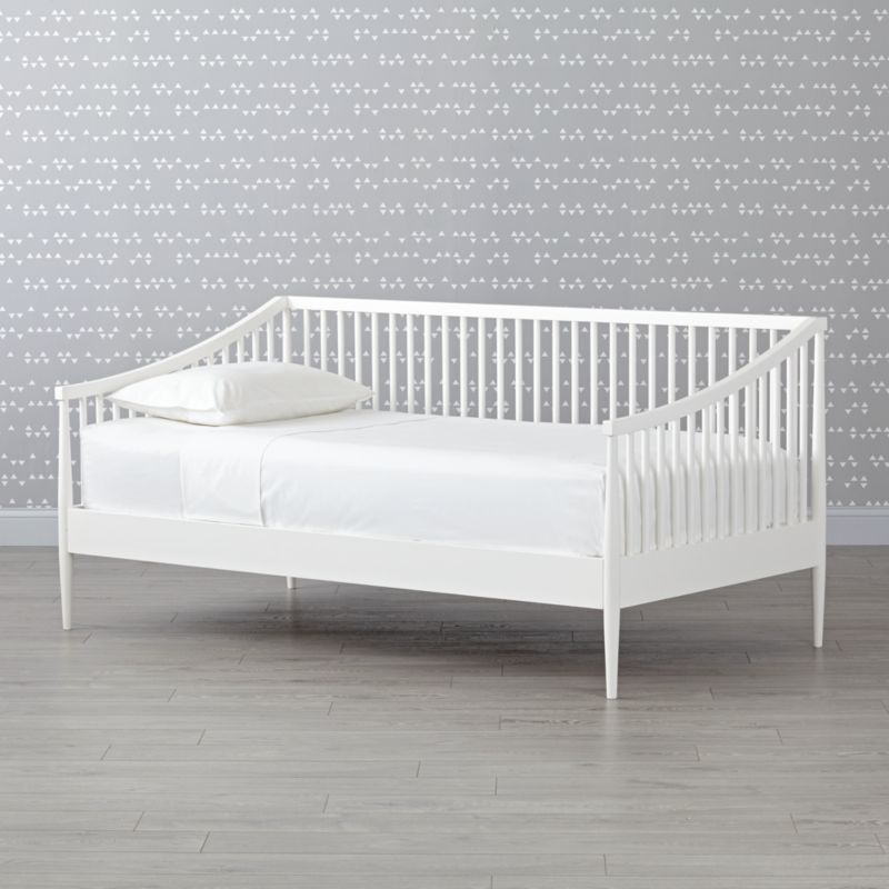 Hampshire Spindle White Wood Kids Daybed - image 8 of 14