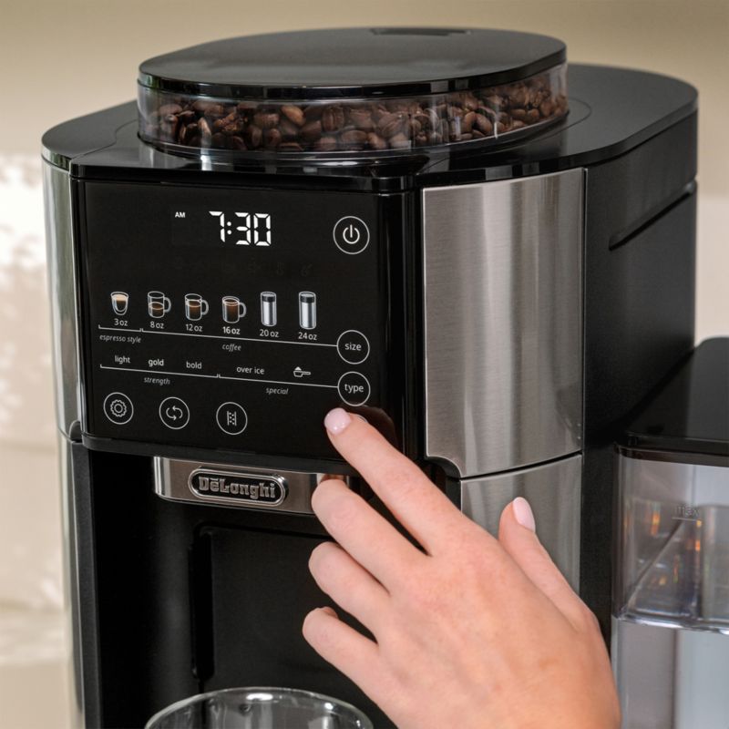 De'Longhi ® Stainless TrueBrew ™ Automatic Coffee Maker with Bean Extract Technology - image 5 of 11