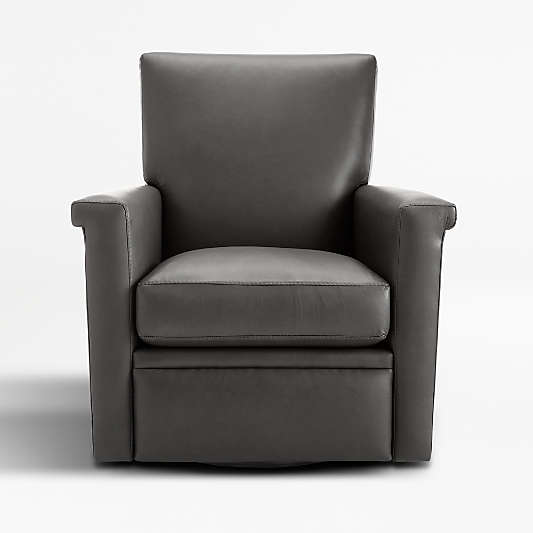 Declan Leather 360 Swivel Recliner