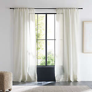 Modern Finished Window Curtains For Living Room, Bedroom