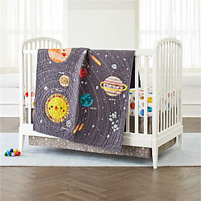 space themed cot bedding