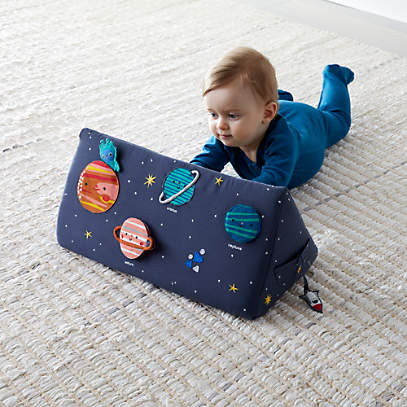 Fold and Go Navy Portable Baby Mat Tummy Time Toy + Reviews