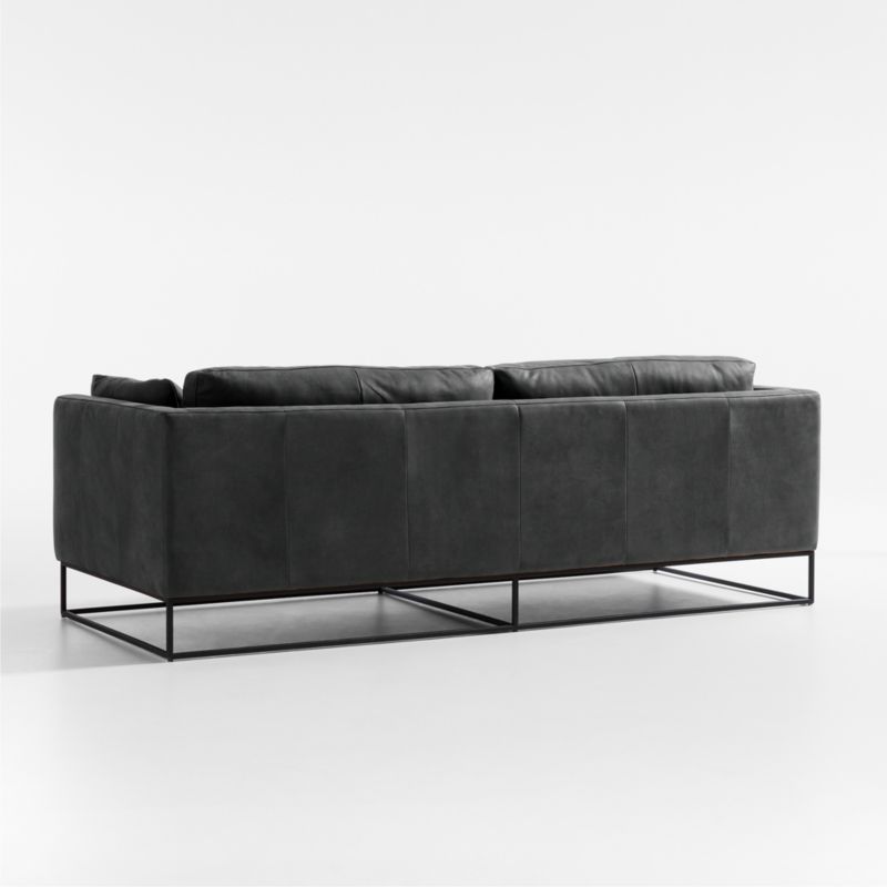 Delancey Leather Sofa 88" - image 8 of 10