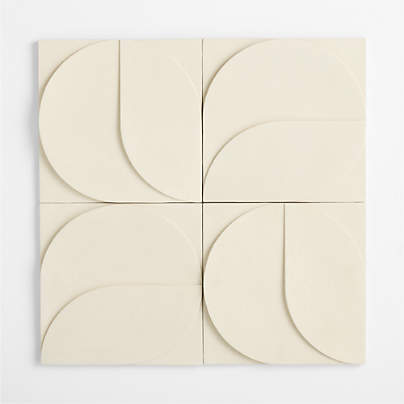 Delancey Teardrop Wall Art Tiles Set of 4