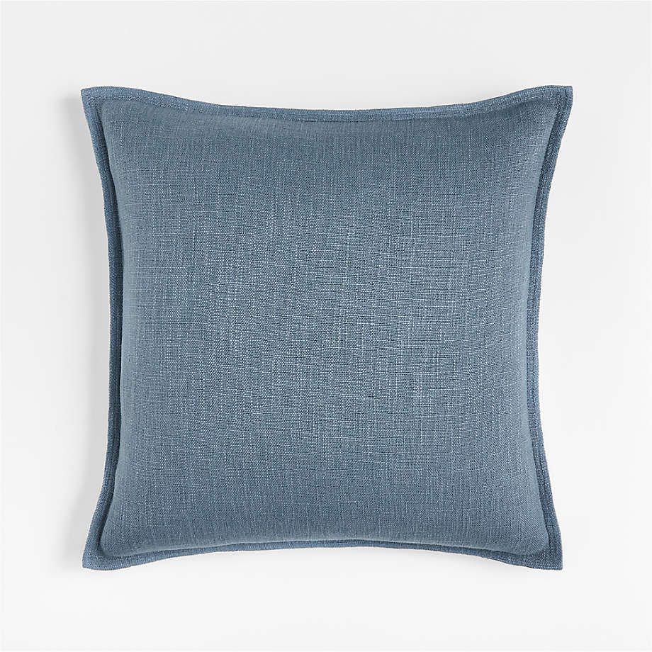 Soft blue throw discount pillows