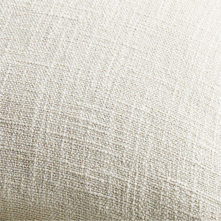 Linen Patchwork Pillow Cover in Ivory – Linen + Cloth
