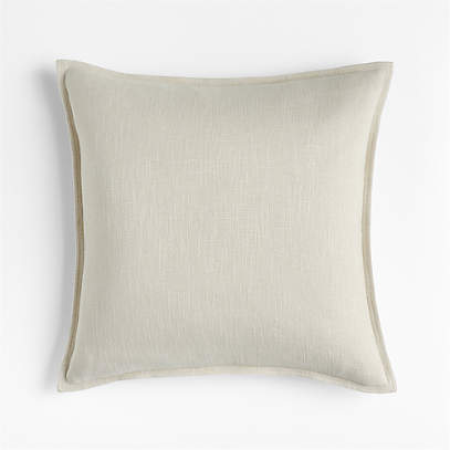 Modern Grey Decorative Pillows Square Linen For Couch (Pillow Core Not  Included)
