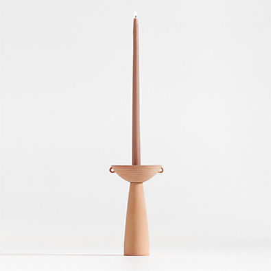 View Petit Délicat Taper Candle Holder by Athena Calderone details