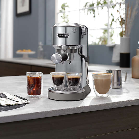 De'Longhi ® Dedica Duo Stainless Steel Espresso Machine