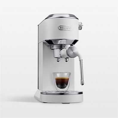 View De'Longhi ® Dedica Duo Vanilla White Espresso Machine details