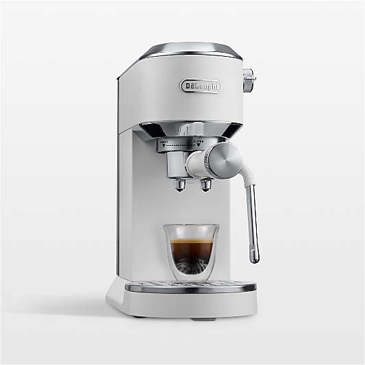 De'Longhi ® Dedica Duo Vanilla White Espresso Machine