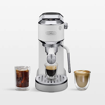 De'Longhi ® Dedica Duo Vanilla White Espresso Machine