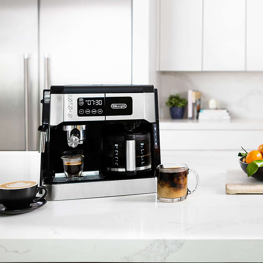 Crate Barrel De Longhi Digital Combi Espresso Machine Square One