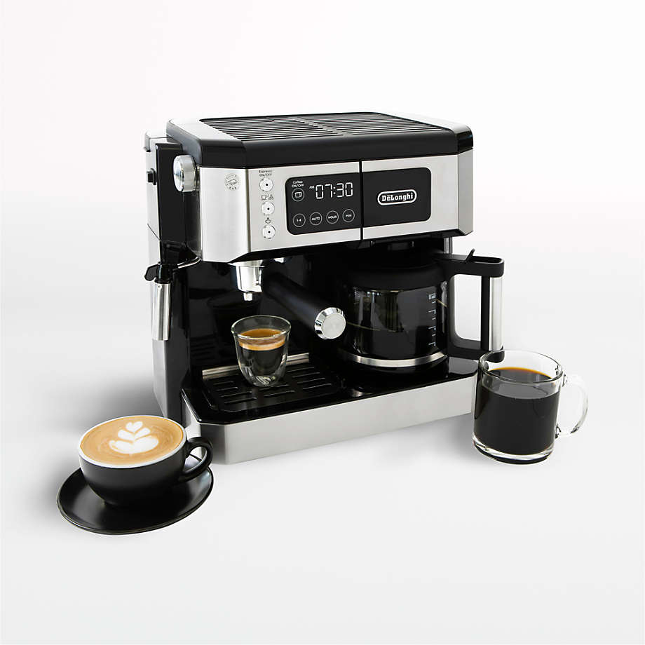 De'Longhi Combi Coffee Machine, Black,Silver,Multi-color 