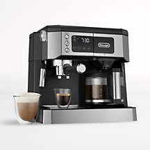 De'Longhi All in One Combination Espresso Machine + Reviews | Crate & Barrel