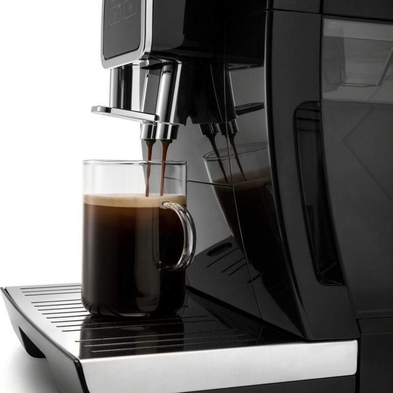 De'Longhi Black Dinamica Espresso Machine with Iced Coffee and Manual ...