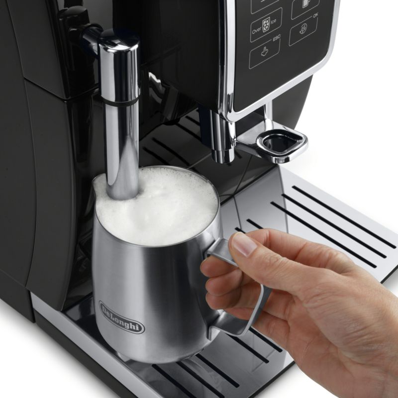 De'Longhi Black Dinamica Espresso Machine with Iced Coffee and Manual ...