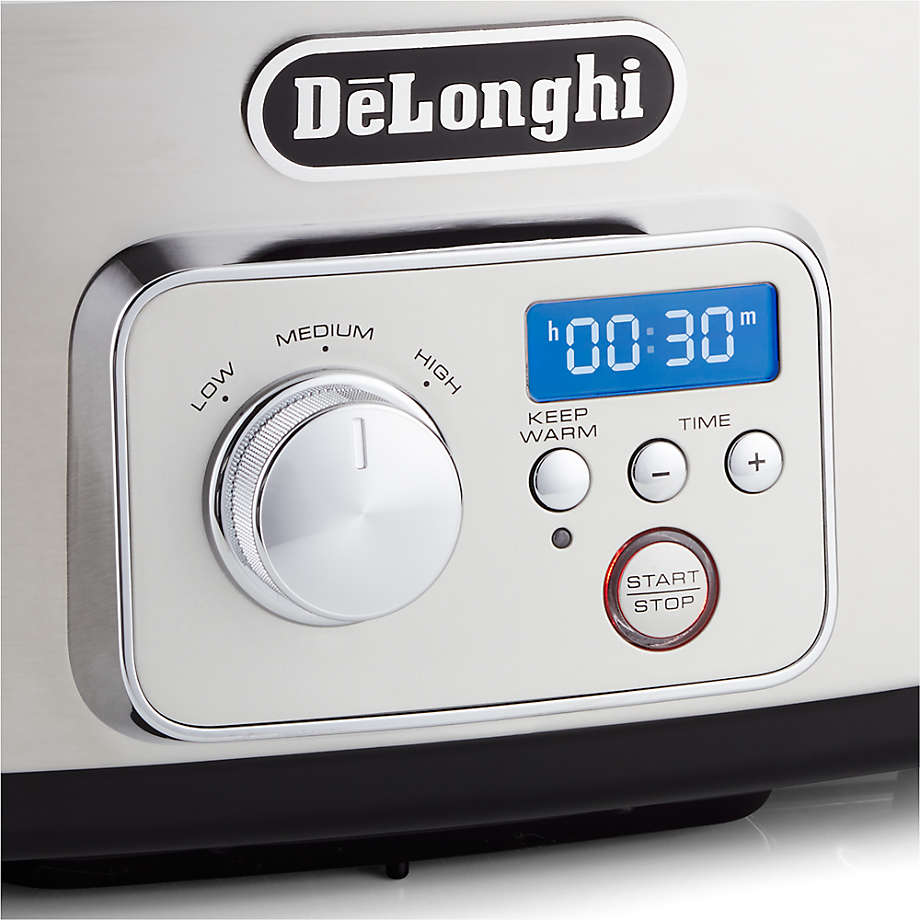 DeLonghi Livenza Slow Cooker With Stovetop-Safe Pot 