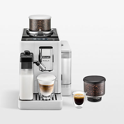 View De'Longhi ® Rivelia Fully Automatic Espresso Machine in Arctic White details