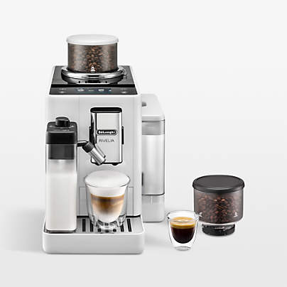 De'Longhi ® Rivelia Fully Automatic Espresso Machine in Arctic White