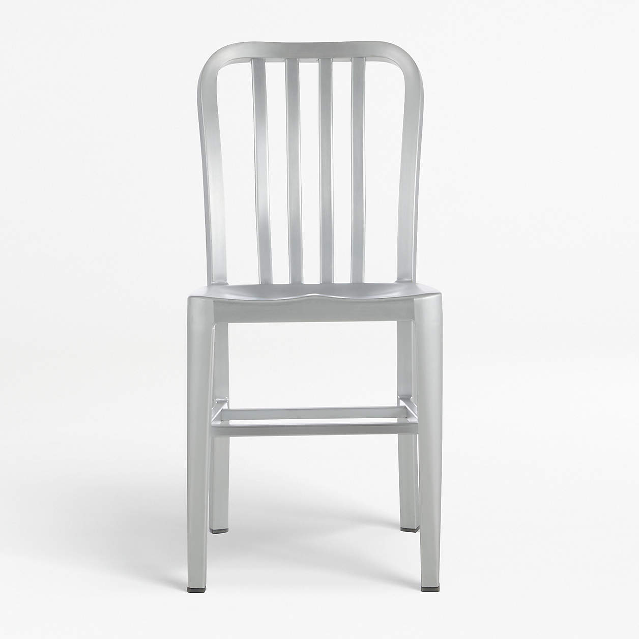 Delta aluminum dining chair