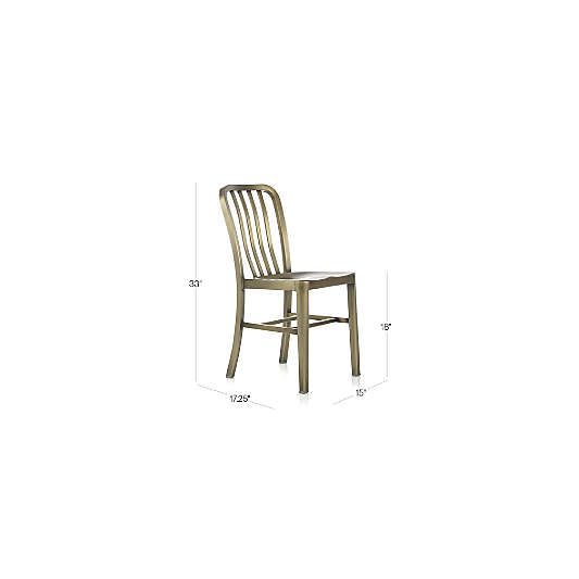 Delta Brass Dining Chair