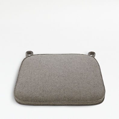 View Felt Grey Dining Chair Cushion details
