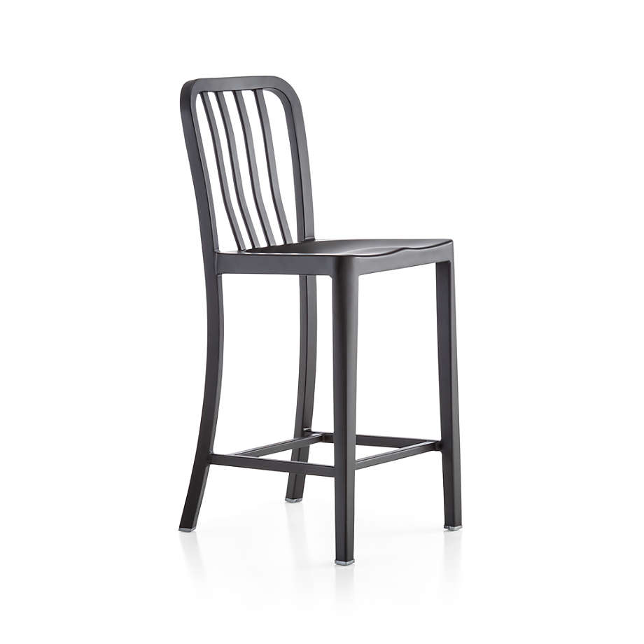 Matte black bar discount stools