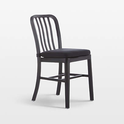 Crate and barrel black deals dining chairs