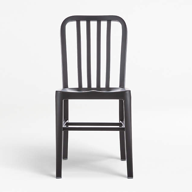 Paolo Black Wood Dining Chair + Reviews Crate & Barrel