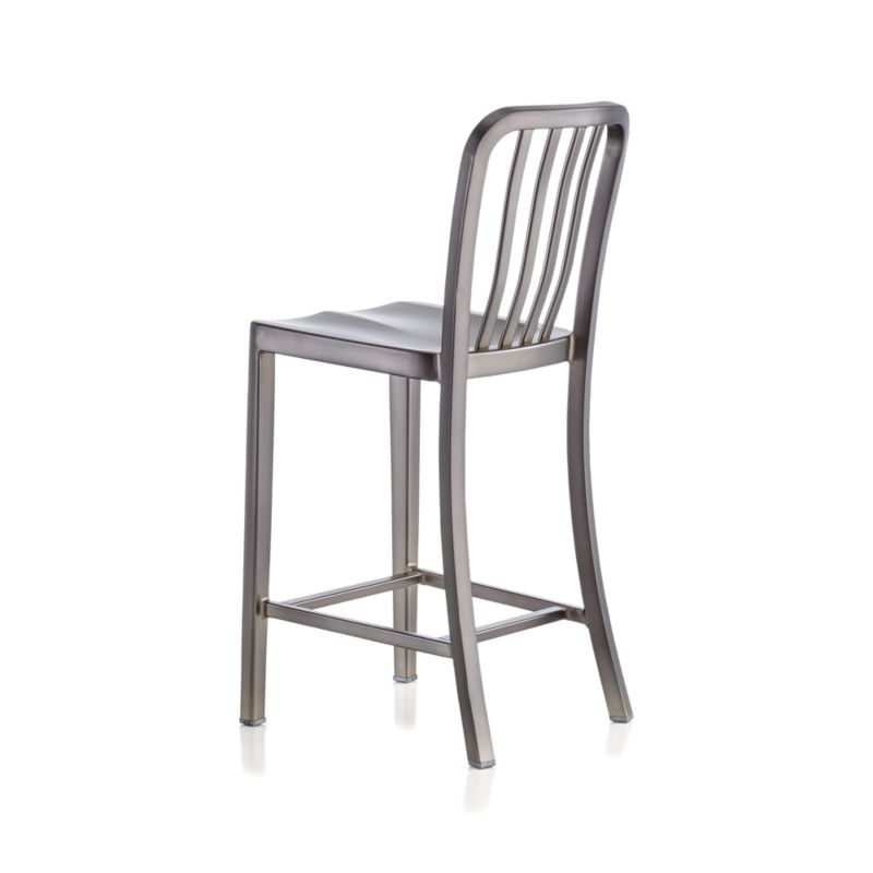 Delta Nickel Counter Stool