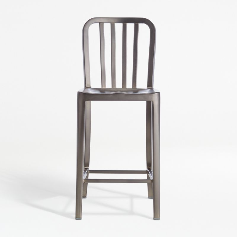 Delta Nickel Counter Stool