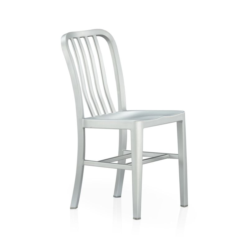 Delta Aluminum Dining Chair + Reviews | Crate & Barrel