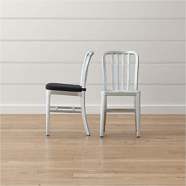 aluminum delta chair crate and barrel